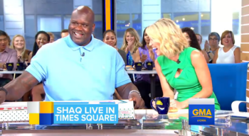 Watch Shaq on Good Morning America